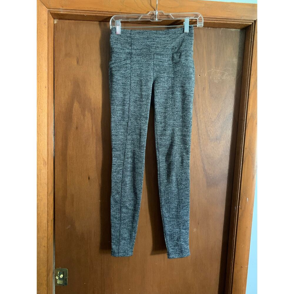 Athleta Leggings XS Gray High Rise Athletic Yoga Stretch Pants